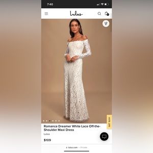 Mermaid Lace Wedding Dress